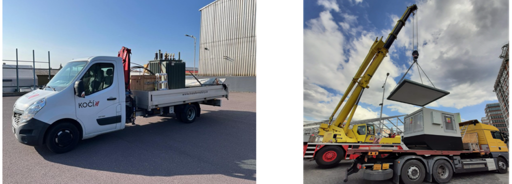 Pronájem trafostanic a transformatoru