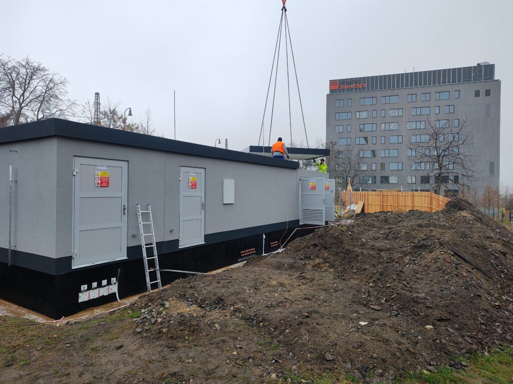 Atypická trafostanice 2,4x3x3,5m