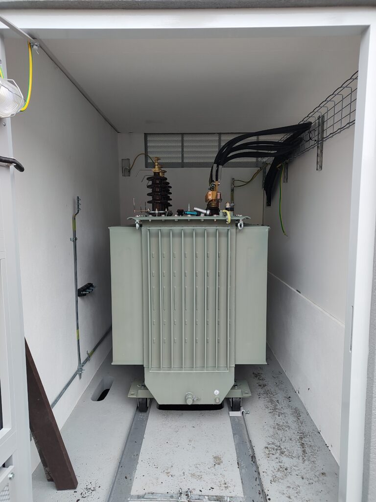 Atypická trafostanice 2,4x3x3,5m